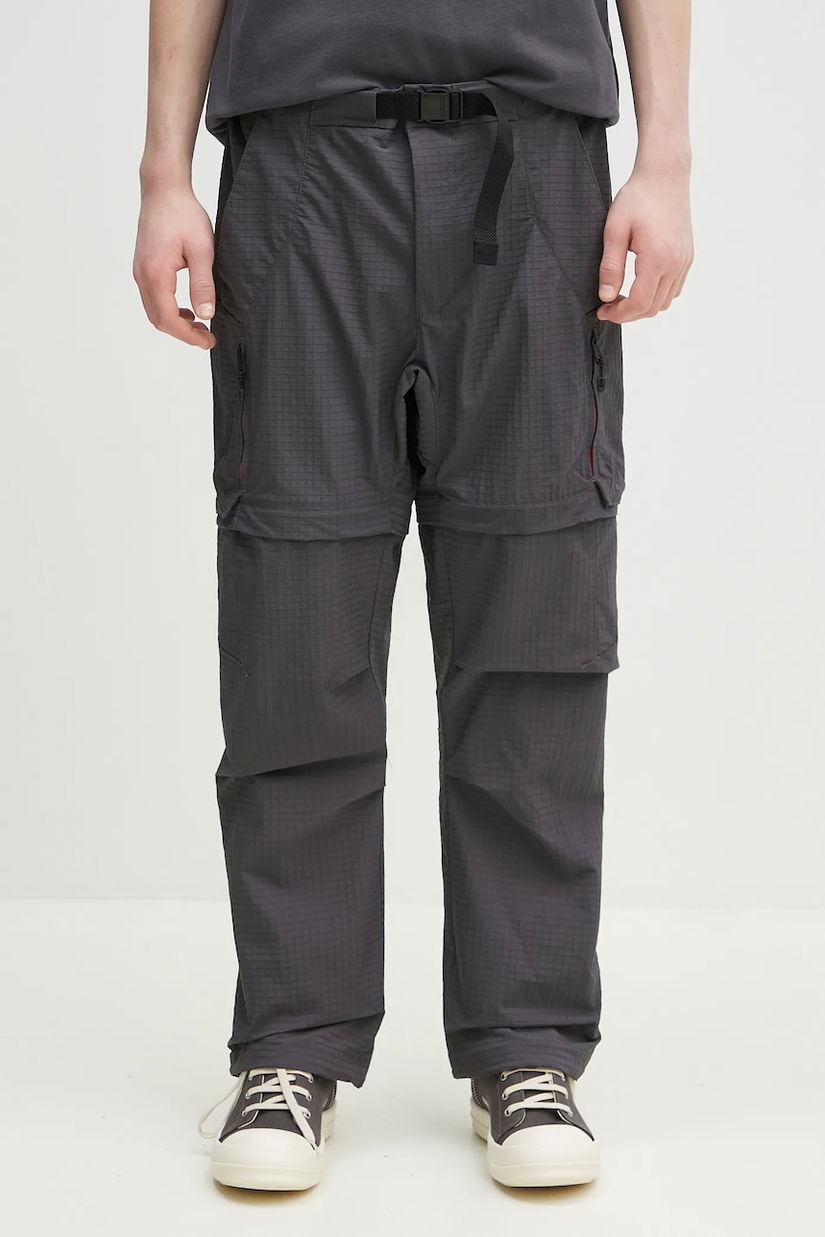 Napapijri pantaloni M-Tusco barbati, culoarea gri, drept, NP0A4IDTH981