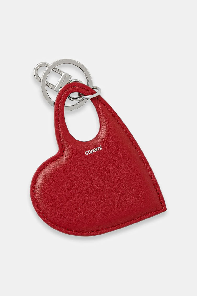 Coperni breloc de piele Heart Keychain COPSLG03F6043