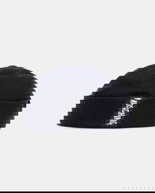 Moschino căciulă de lână culoarea bleumarin, M5864 60802