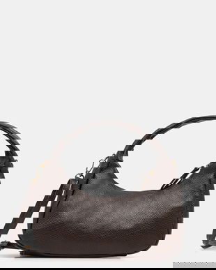 Answear.LAB poseta de piele culoarea maro