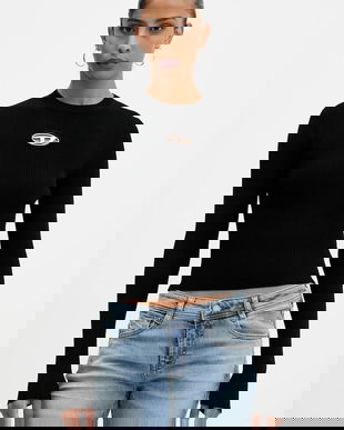 Diesel pulover M-VALARI KNITWEAR culoarea negru, light, A15328.0DLAX