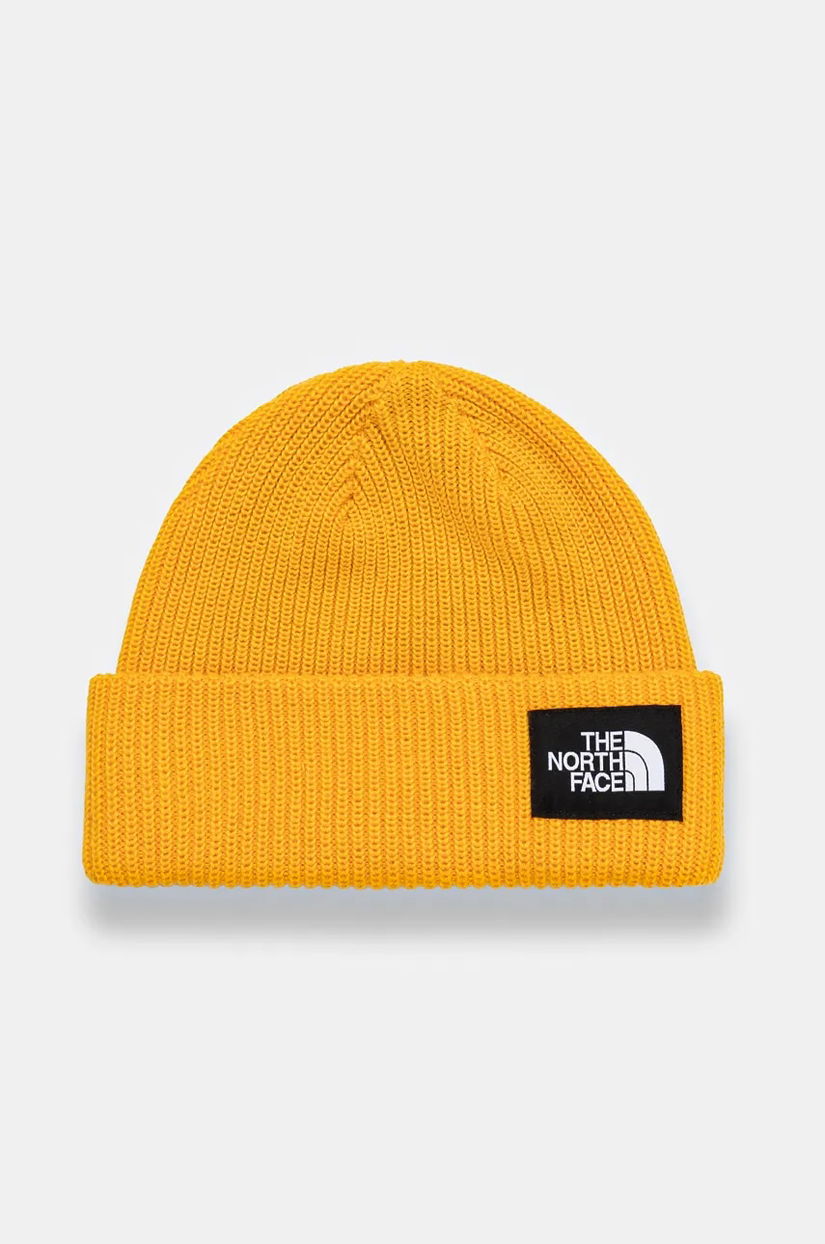 The North Face căciulă Salty Lined culoarea galben, NF0A8CGZ56P1