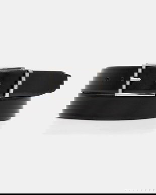 BOSS curea de piele cu două fețe culoarea negru, 50537112