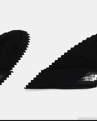 The North Face căciulă Salty Lined culoarea negru, NF0A8CGZJK31