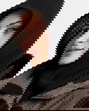 Didriksons cagulă din bumbac GALIA culoarea negru, 505934