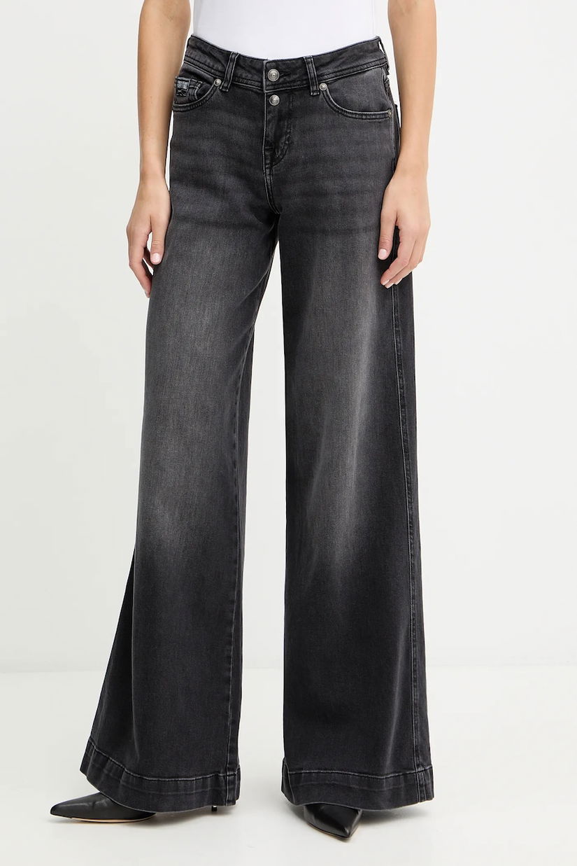 Versace Jeans Couture jeans culoarea negru, 79HAB563 CDWRC