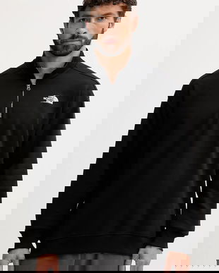 The North Face hanorac de bumbac culoarea negru, cu imprimeu, NF0A8F24JK31