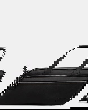 MM6 Maison Margiela geantă de piele culoarea negru, SB6WI0006.P8326.T8013