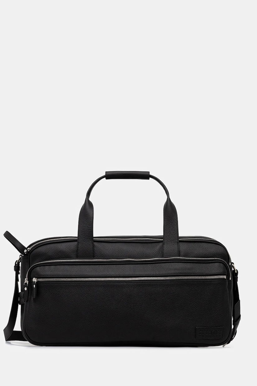 MM6 Maison Margiela geantă de piele culoarea negru, SB6WI0006.P8326.T8013