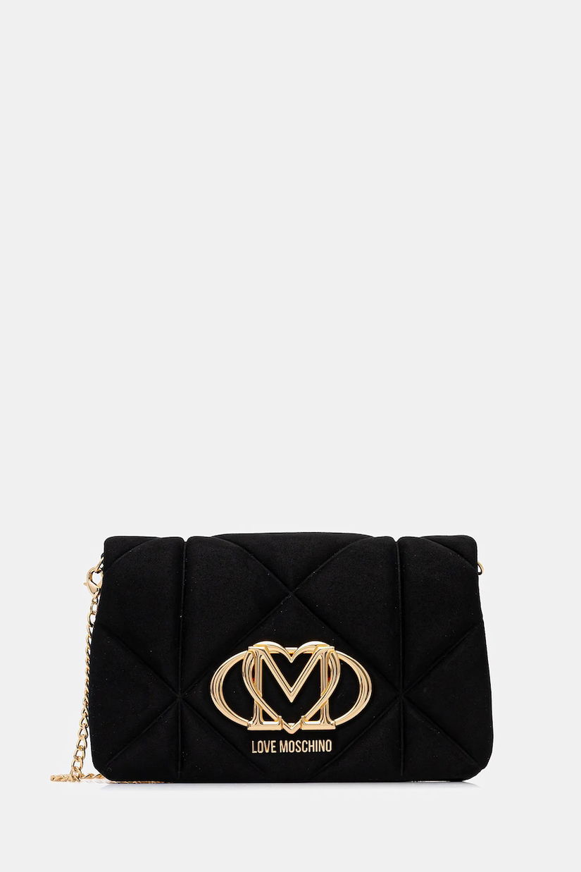 Love Moschino poșetă culoarea negru, JC4043PP0NKE0000