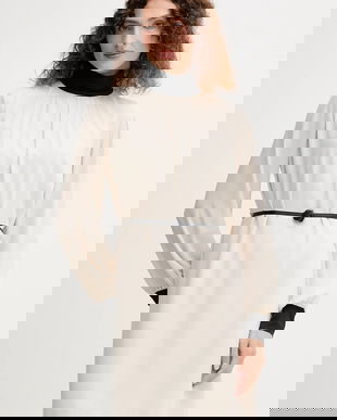 Gaudi rochie culoarea bej, mini, evazati, 521FD15018