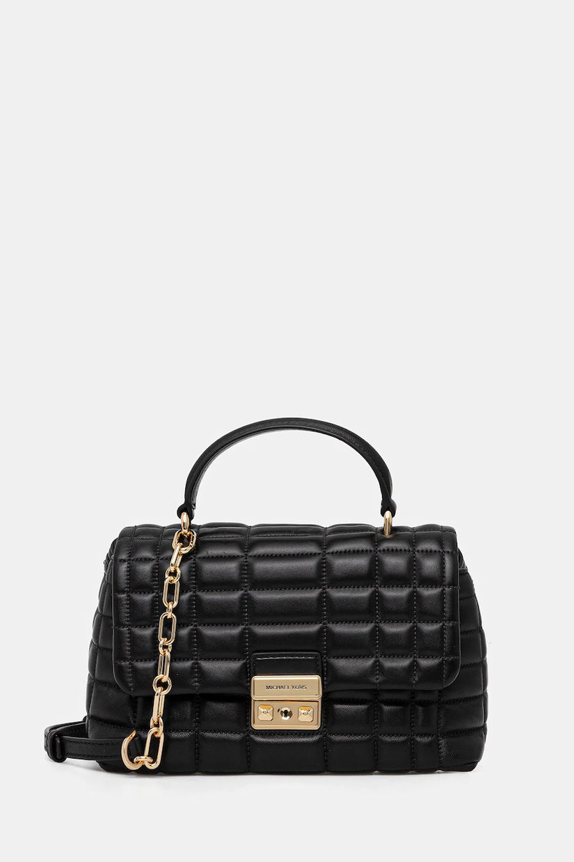 MICHAEL Michael Kors geantă de piele culoarea negru, 30F5G2RS2L