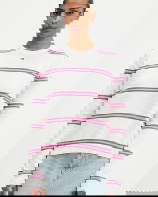 Tommy Jeans pulover de bumbac culoarea negru, light, DW0DW20159