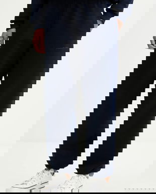 La Mania pantaloni de trening RICO culoarea maro, uni, RICO