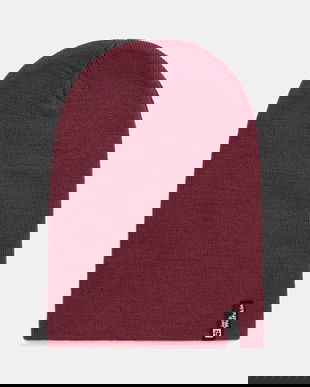 Jack Wolfskin căciulă culoarea bleumarin, din tricot gros, 1903892