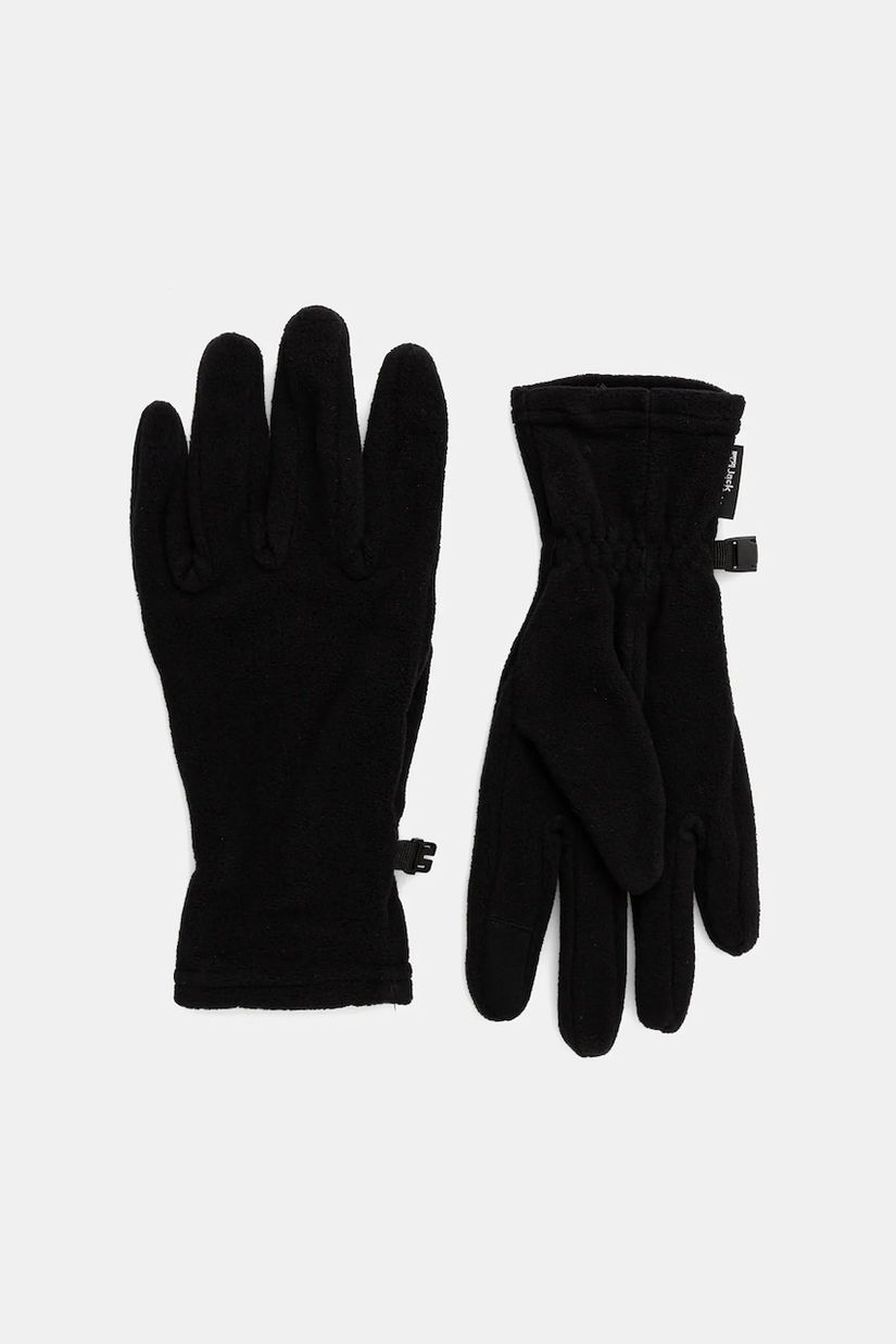 Jack Wolfskin mănuși REAL STUFF culoarea negru, A65444