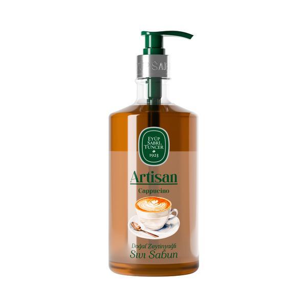 Săpun lichid Artisan cu ulei natural de Măsline, Ey&uuml;p Sabri Tuncer - Cappuccino 600 ML