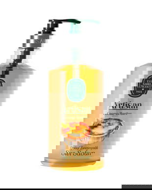 Săpun lichid Artisan cu ulei natural de Măsline, Eyüp Sabri Tuncer - Creme Brulee 600 ML