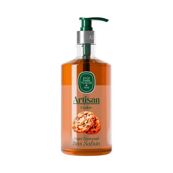 Săpun lichid Artisan cu ulei natural de Măsline, Ey&uuml;p Sabri Tuncer -&nbsp;Cookie 600 ML