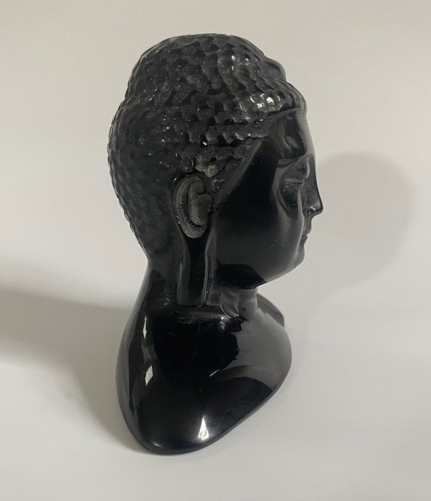 Obsidian - Sculptura Buddha