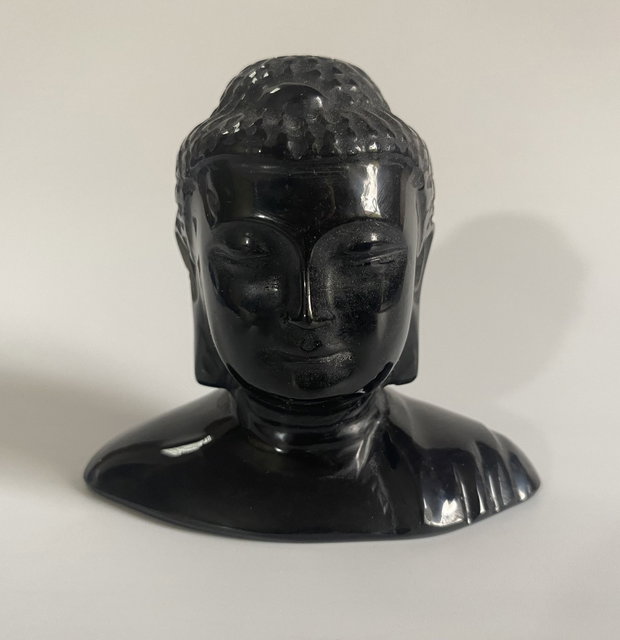 Obsidian - Sculptura Buddha