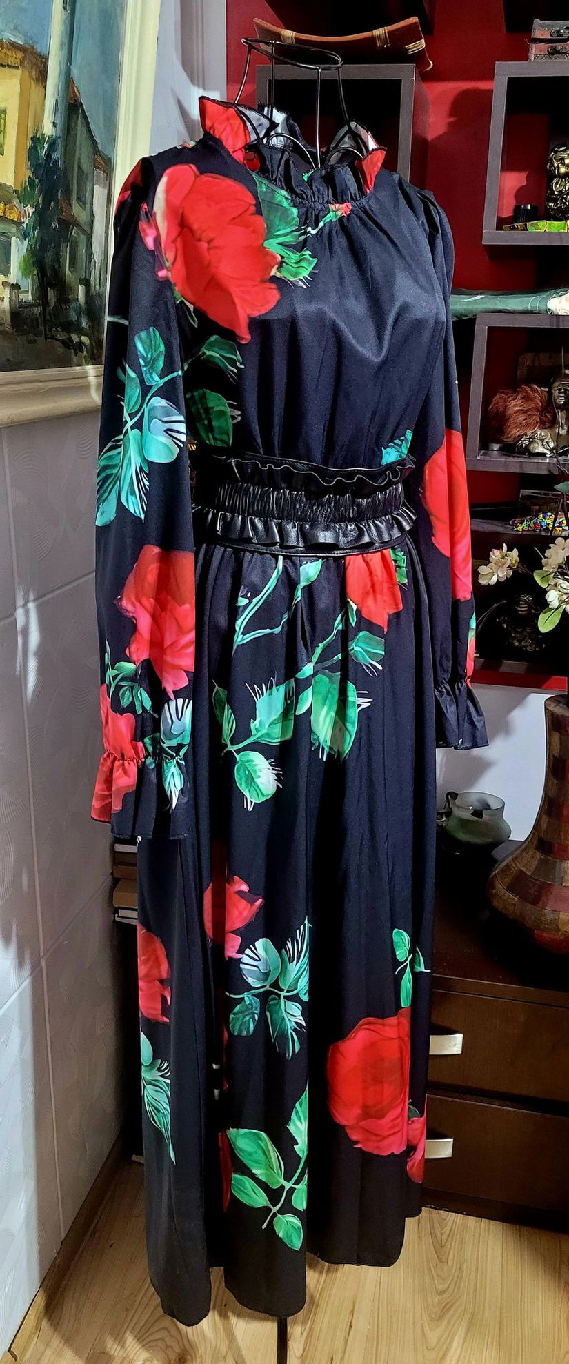 Rochie fluida  mărime m--L xl