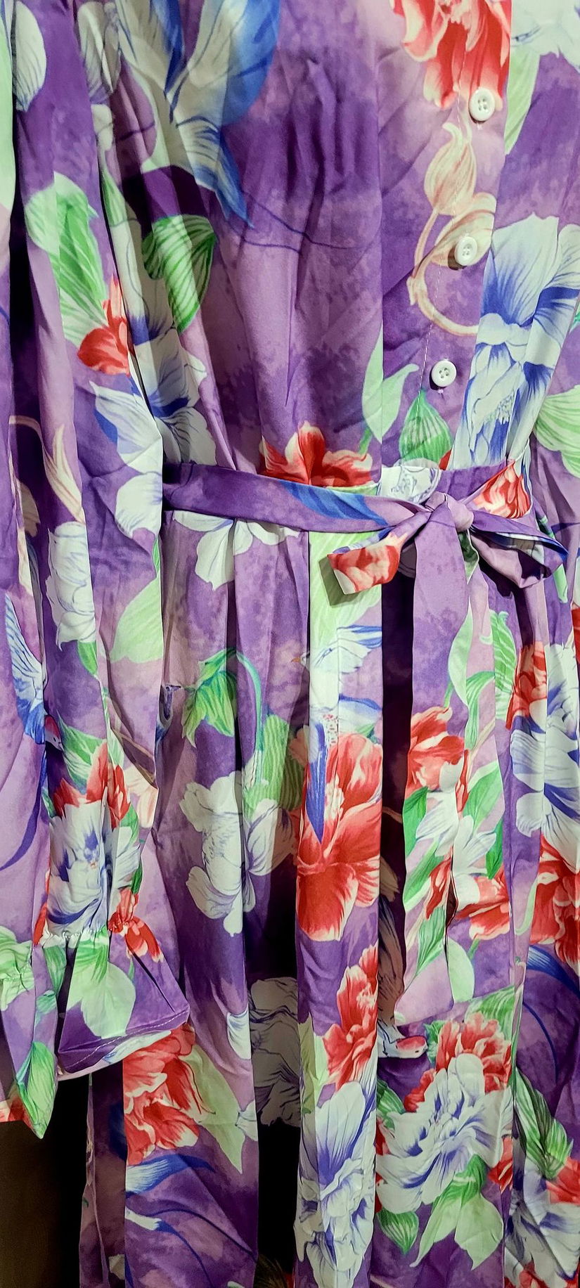 Rochie  model floral  Mărime 44-46
