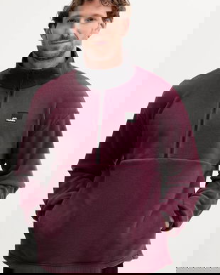 Jack Wolfskin hanorac fleece SUMETRO culoarea violet, uni, A64109