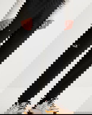 Jack Wolfskin pantaloni de exterior PRELIGHT culoarea negru, A65166