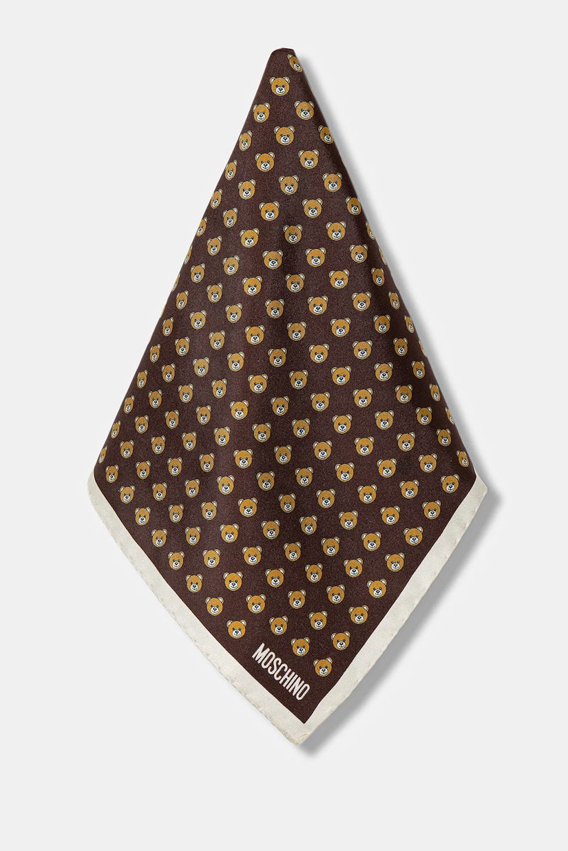 Moschino batistă de buzunar de mătase M5261 E5000