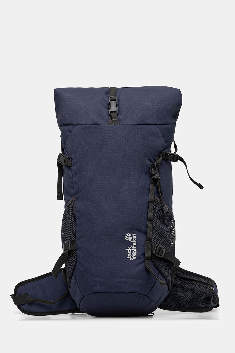 Jack Wolfskin rucsac VELOCITY LITE culoarea bleumarin, mare, cu imprimeu, A65417