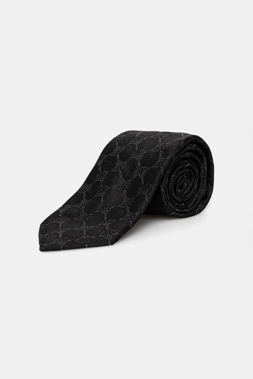 Joop! cravată de mătase culoarea negru, 30047668
