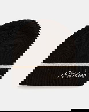 Moschino căciulă de lână culoarea maro, M3352 65461