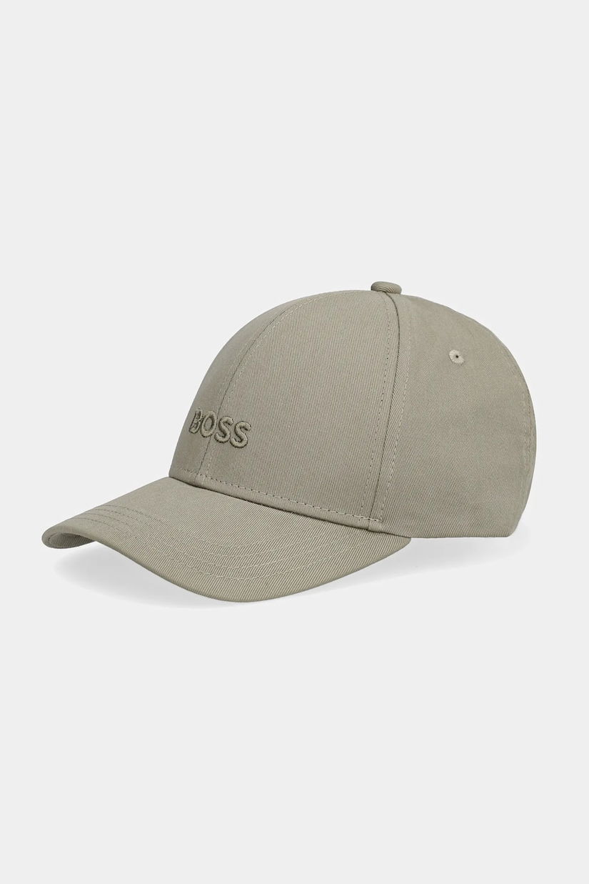 BOSS șapcă de baseball din bumbac culoarea negru, cu imprimeu, 50495121