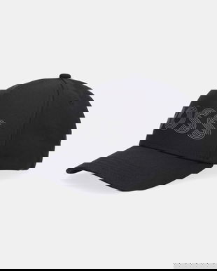 BOSS Green șapcă de baseball din bumbac culoarea gri, cu imprimeu, 50544417