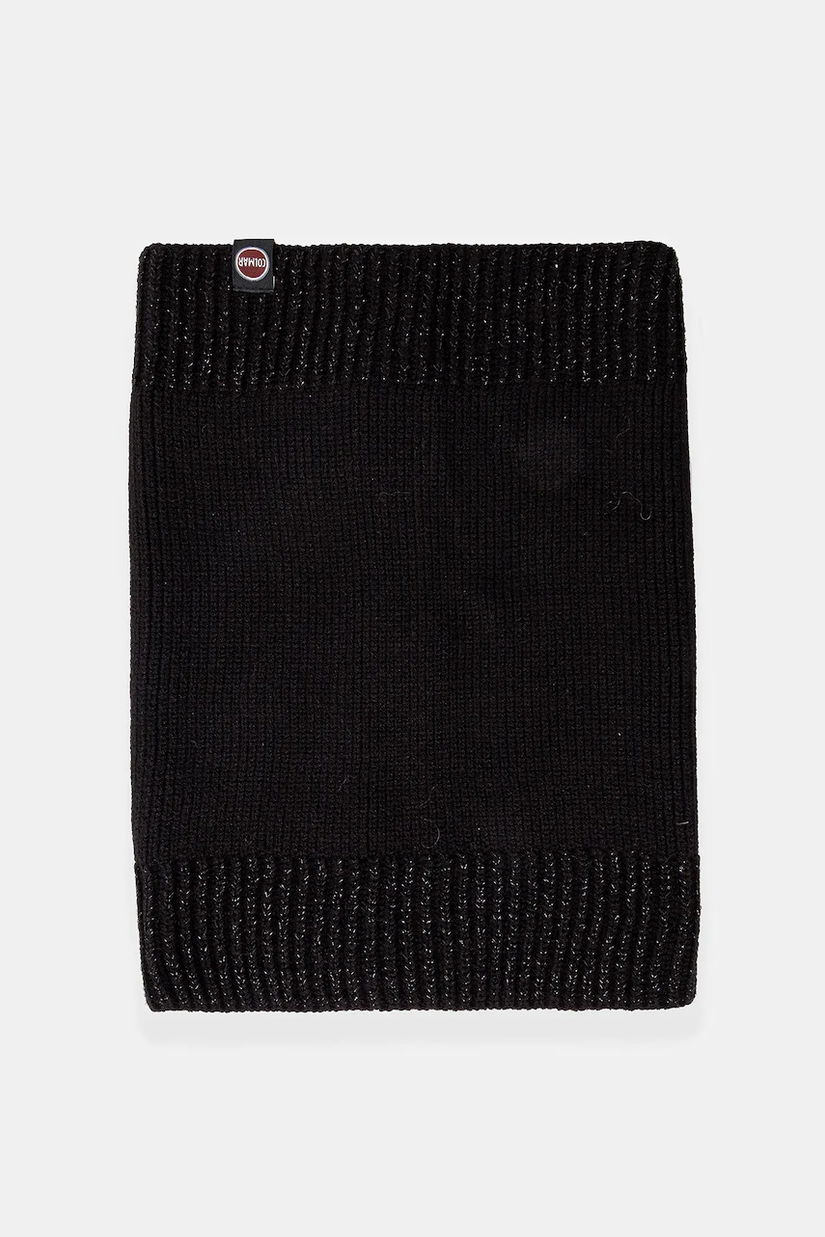 Colmar fular impletit culoarea negru, neted