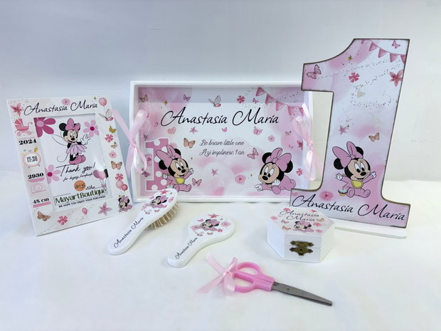 Cifra 1 Personalizata - Baby Minnie Mouse