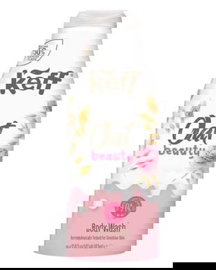 Gel de Dus cu Ovaz pentru Piele Sensibila - Keff Oat Beauty Body Wash, 500 ml