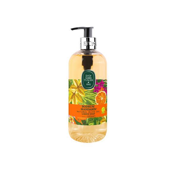 Săpun lichid cu ulei natural de Măsline, Ey&uuml;p Sabri Tuncer Bodrum Mandarin 500 ML