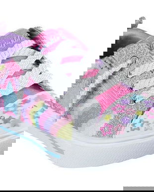 Pantofi sport copii Skechers S Lights-twinkle Sparks-cosmi 314822N-MLT, 25, Multicolor