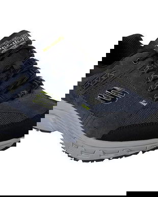 Pantofi sport barbati Skechers Oak Canyon 51893-NVLM, 47.5, Albastru