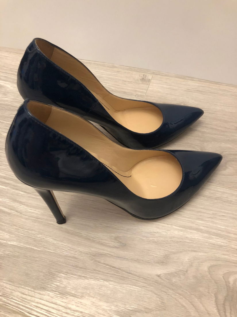 Pantofi stiletto, MUSETTE, culoare bleumarin, marime 38