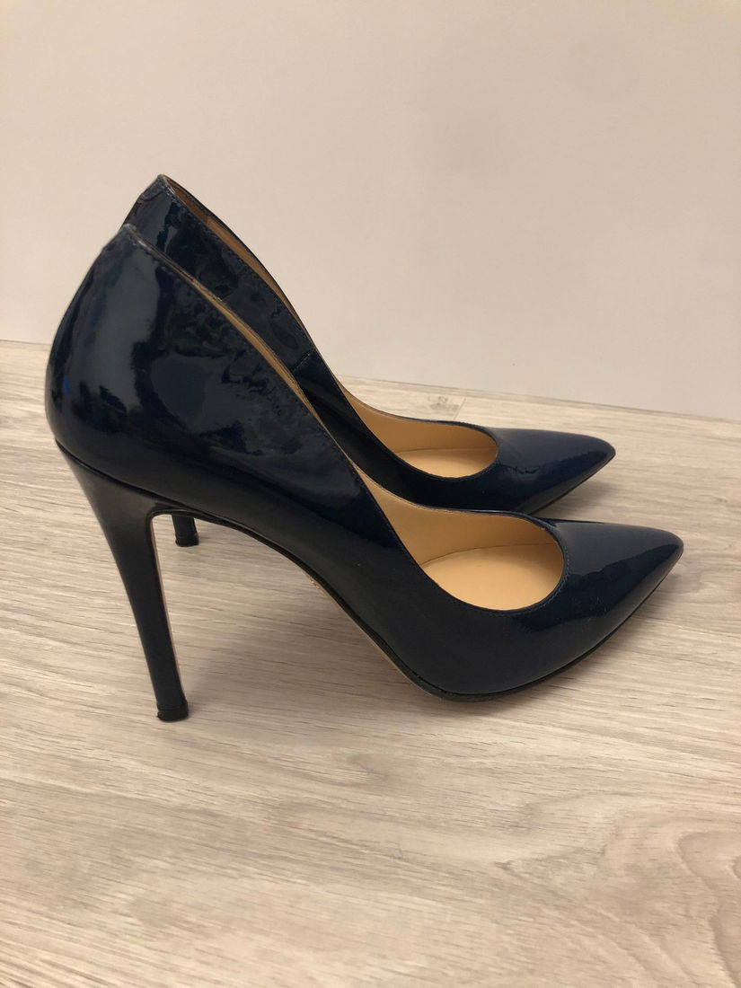 Pantofi stiletto, MUSETTE, culoare bleumarin, marime 38