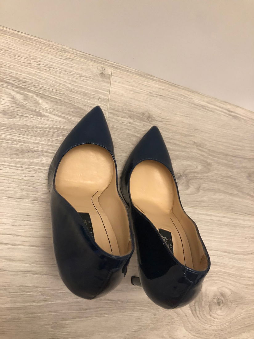 Pantofi stiletto, MUSETTE, culoare bleumarin, marime 38