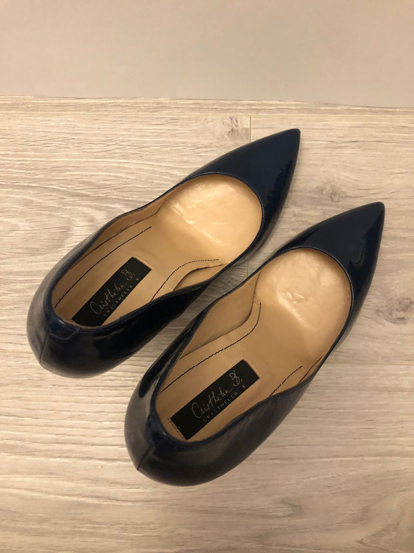 Pantofi stiletto, MUSETTE, culoare bleumarin, marime 38