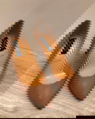 Pantofi stiletto, MUSETTE, culoare bej, marime 38