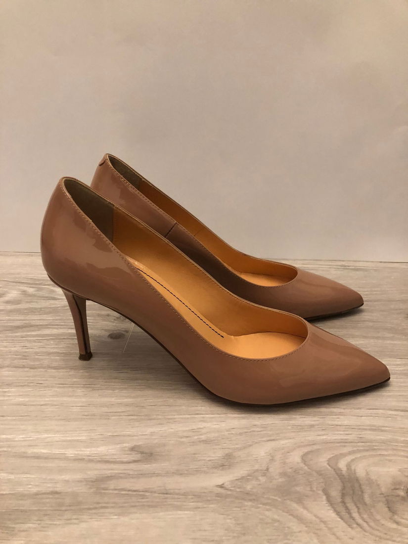 Pantofi stiletto, MUSETTE, culoare bej, marime 38