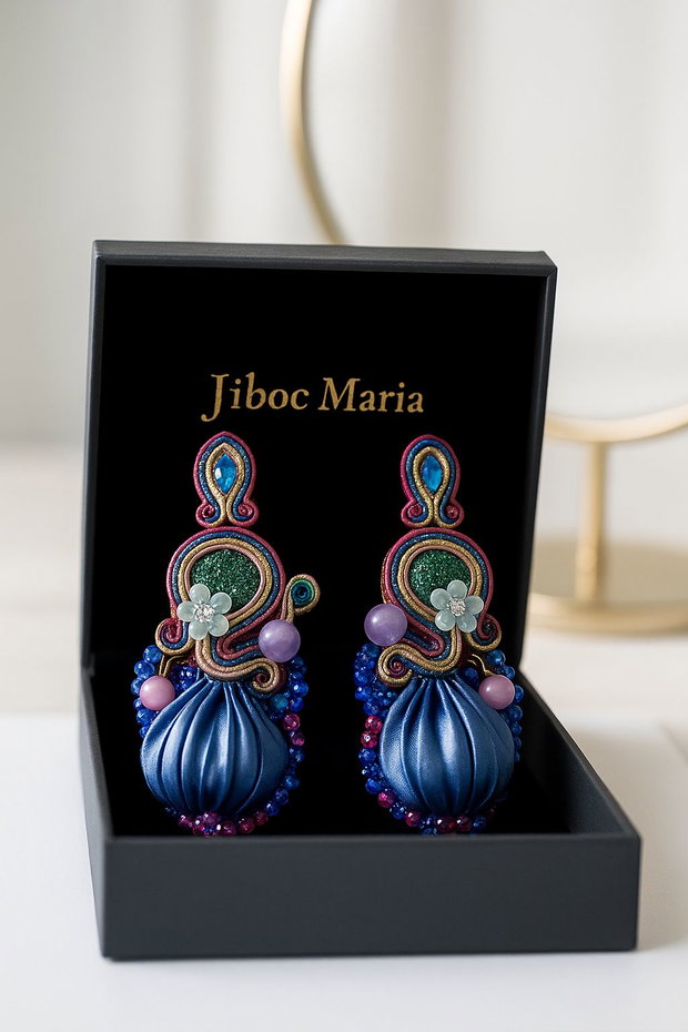 Cercei soutache