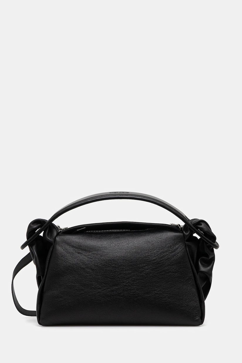 Kenzo poșetă de piele culoarea negru, FE62SA818L01