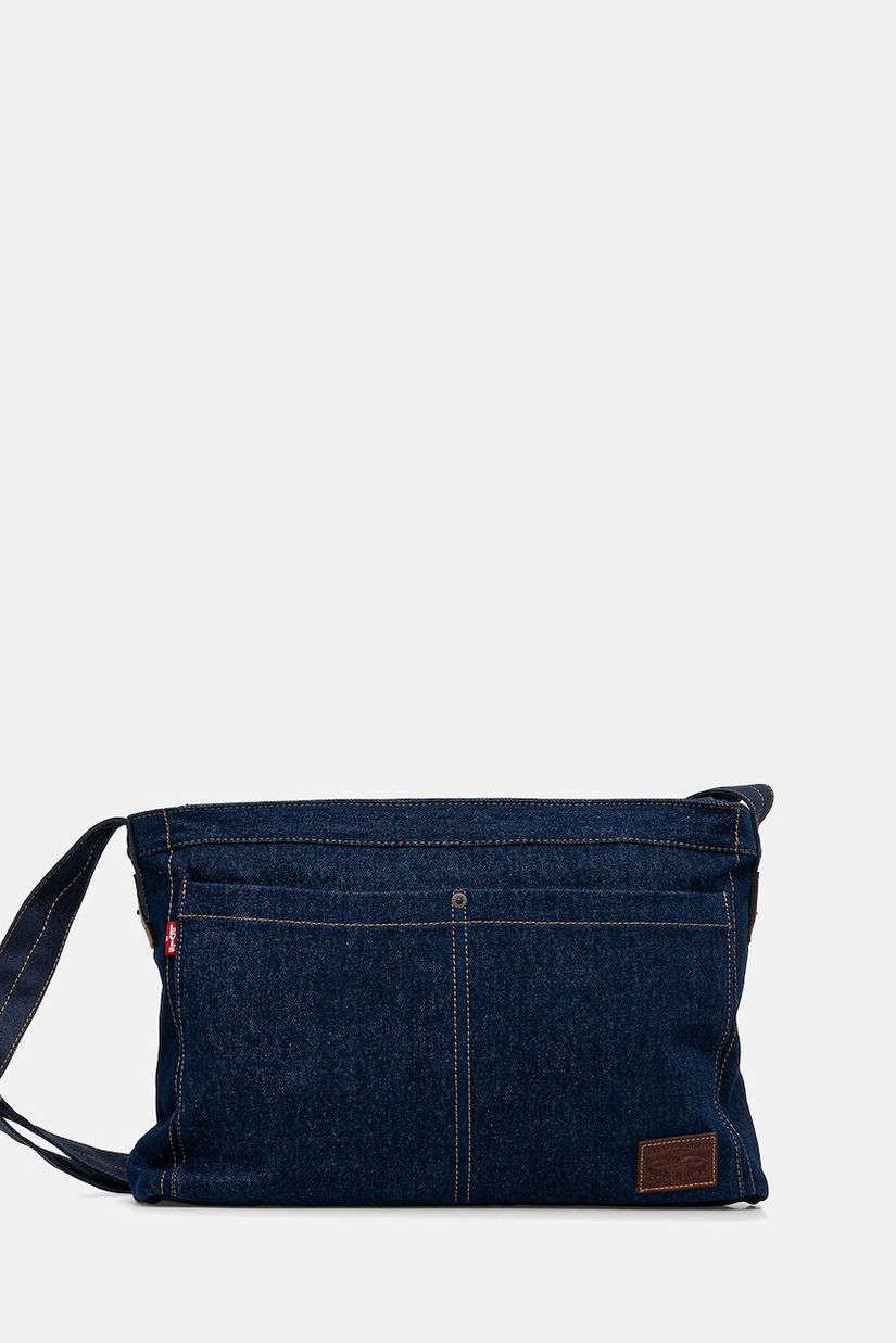 Levi's geantă din denim culoarea bleumarin, 002GV-0001